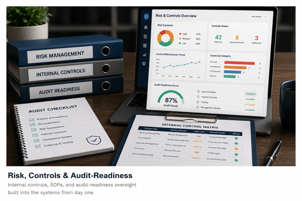 Risk, Controls & Audit-Readiness